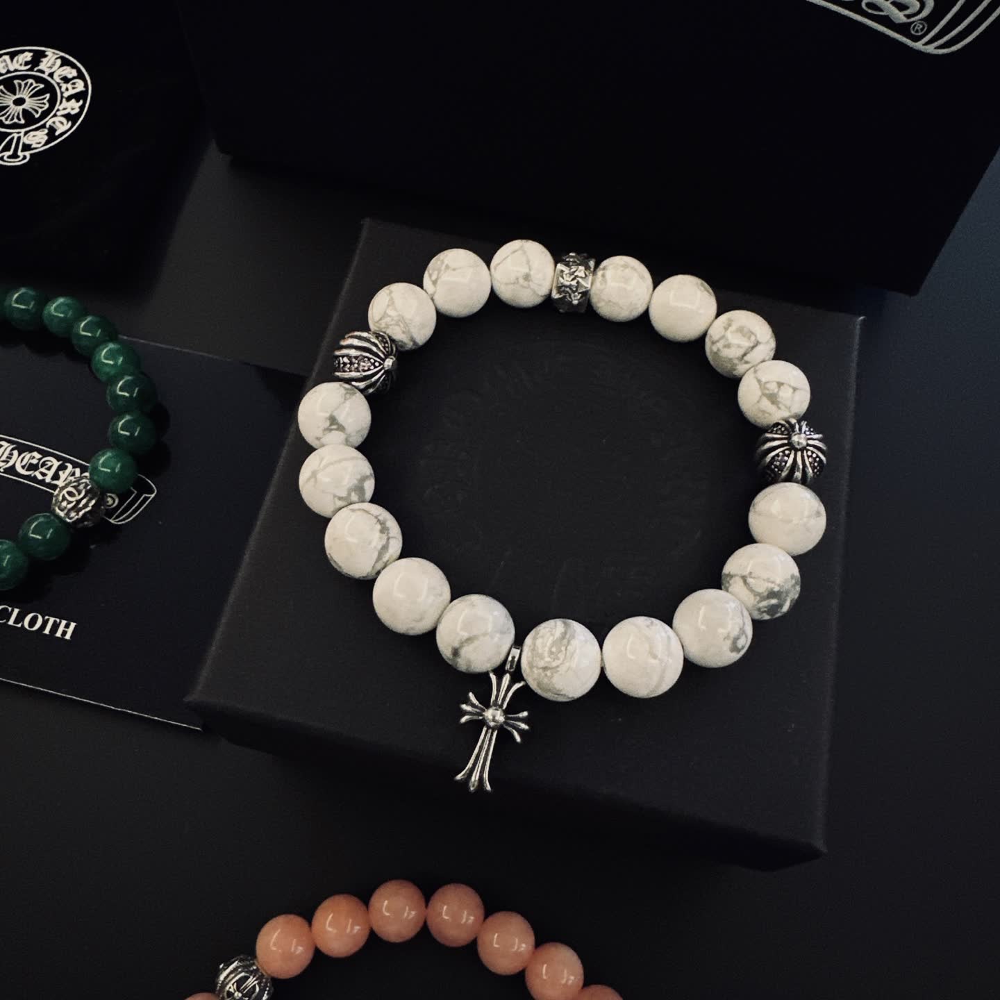 Chrome Hearts Beaded Bracelet Set